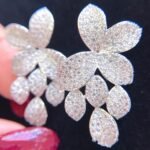 Zirconia Sliver Earrings (Small)