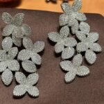 Zirconia Sliver Earrings (Large)