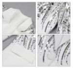 White sequins suit - Image 3